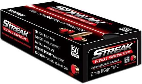 Ai Streak 9mm 115 Grains TMC Red 50 Rounds